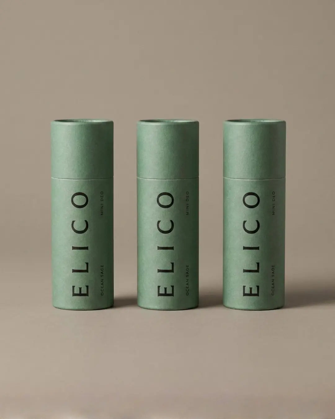 Mini Deo Ocean & Sage — aluminiumfreies festes Deodorant in der Papphülse