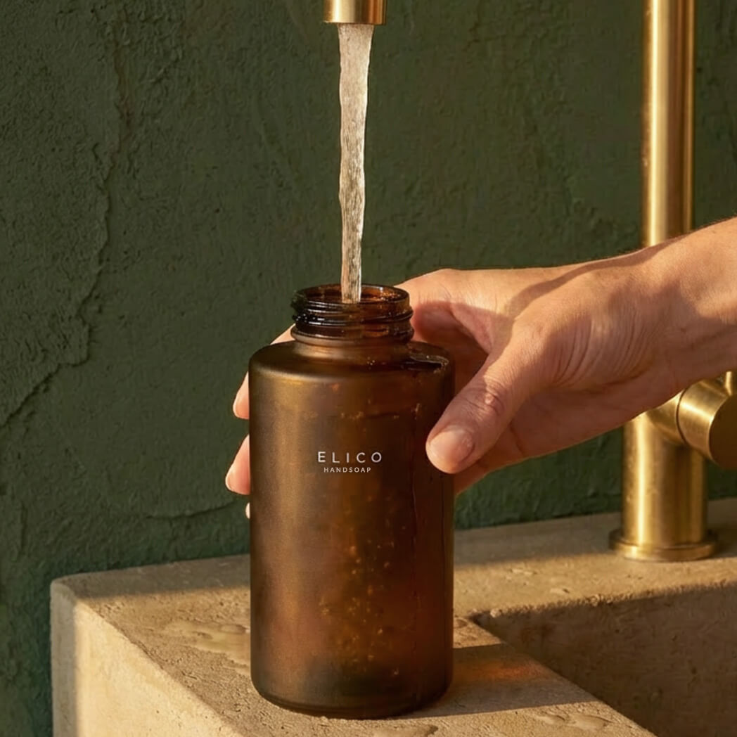 1. Mit Wasser auffüllen